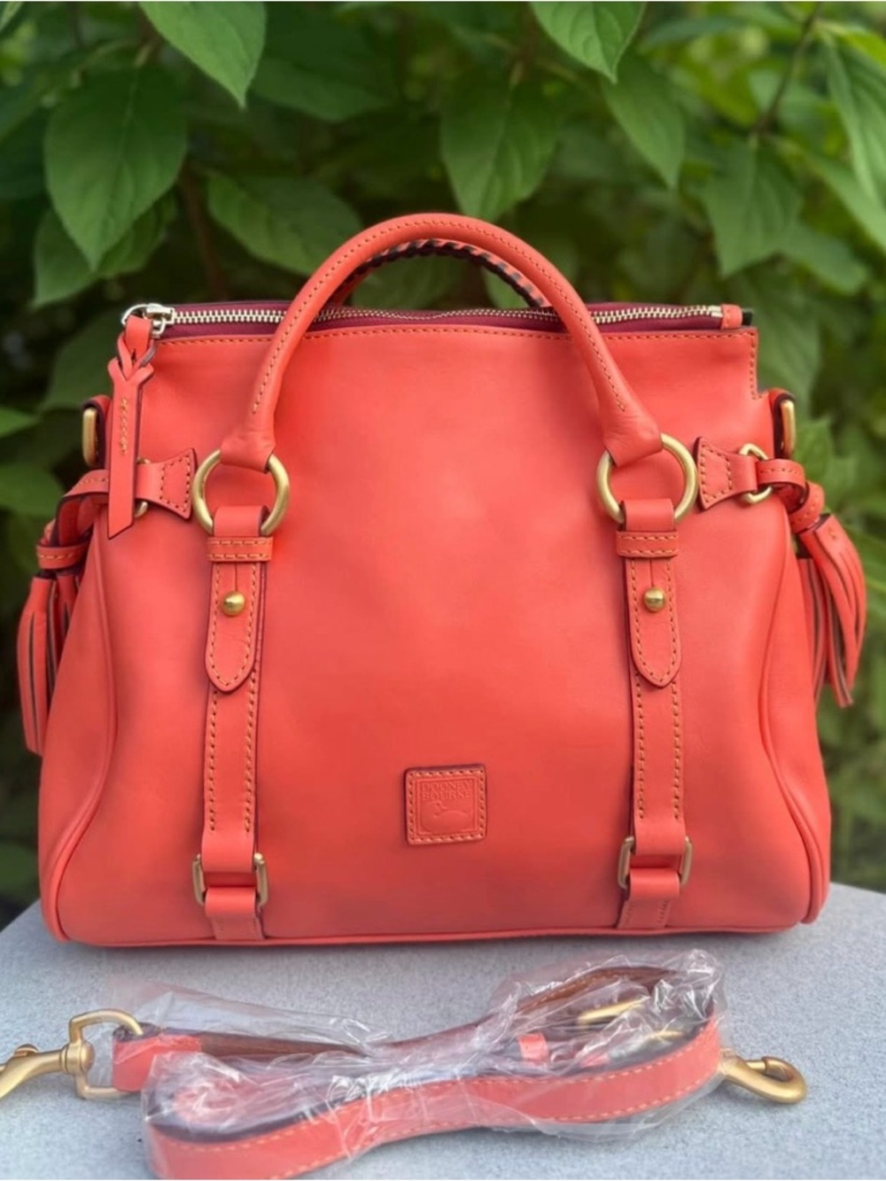 Dooney & Bourke Florentine Satchel in excellent condition